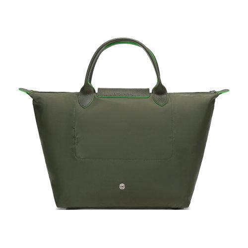 Longchamp/珑骧  女士LEPLIAGECLUB系列中号织物短柄可折叠手提包饺子包1623619 商品图18