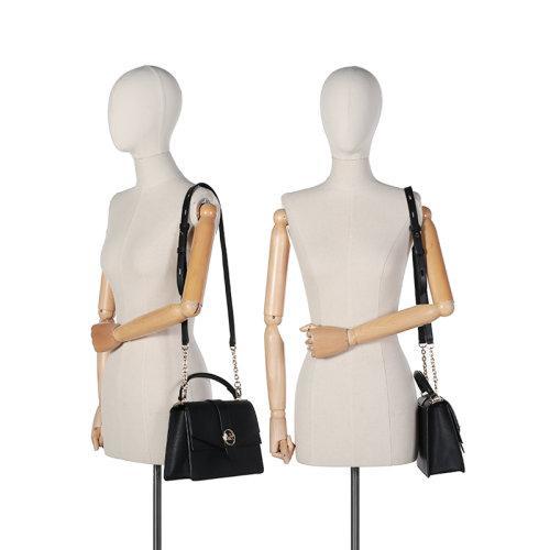 Michael Kors/迈克·科尔斯【22春夏新款】女士Greenwich系列皮革手提单肩斜挎包牛皮中号 30H1GGRS2L 商品图4