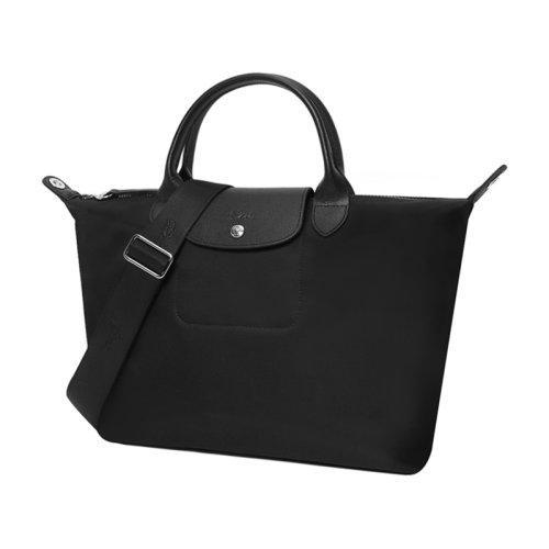 Longchamp/珑骧 女士LEPLIAGENEO系列织物短柄手提单肩斜挎包饺子包 1515 598 商品图6