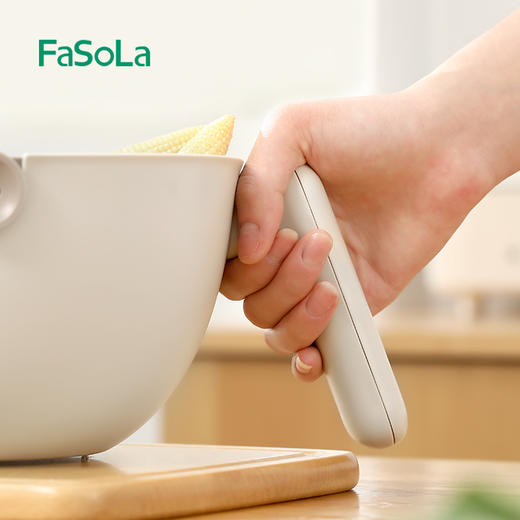 FaSoLa双层洗菜盆沥水篮网红水果盘洗菜篮子汲水漏水滤水篮水果篮 商品图7