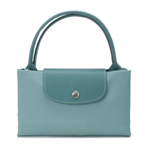 Longchamp/珑骧 2021款 女士LE PLIAGE GREEN系列中号织物短柄可折叠手提包饺子包 1623 919 商品图28