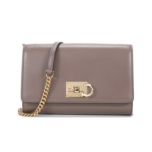 SalvatoreFerragamo/菲拉格慕 女士牛皮单肩斜挎包手拿包 22D881 商品图10