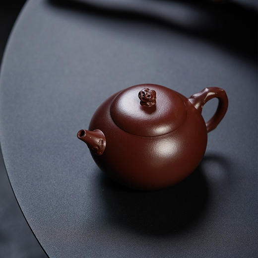 龙德堂陶艺 汤宣武《若幽》原矿紫泥 270 cc 商品图3