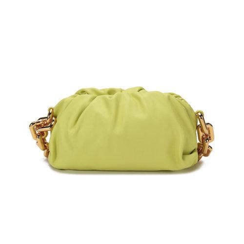 Bottega Veneta/葆蝶家 女士小牛皮CHAIN POUCH手提单肩包云朵包 620230 VCP40 商品图7