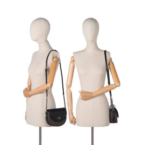 Michael Kors/迈克·科尔斯 2021款 MK女包 涂层帆布/配皮单肩斜挎包 32T0GT9C6B 商品图4