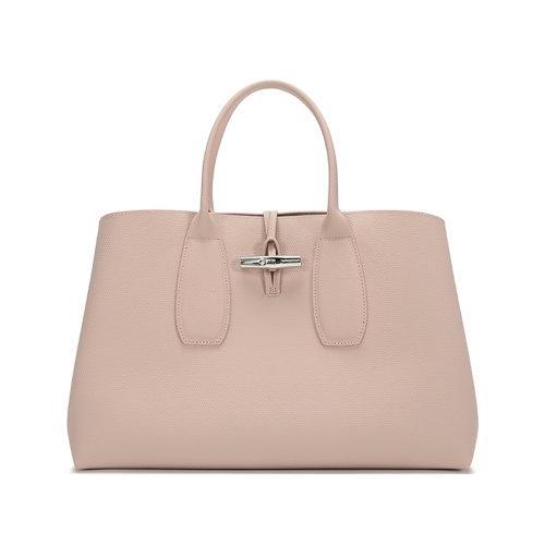 Longchamp/珑骧  女士ROSEAU系列大号牛皮手提包 10059 HPN 商品图30