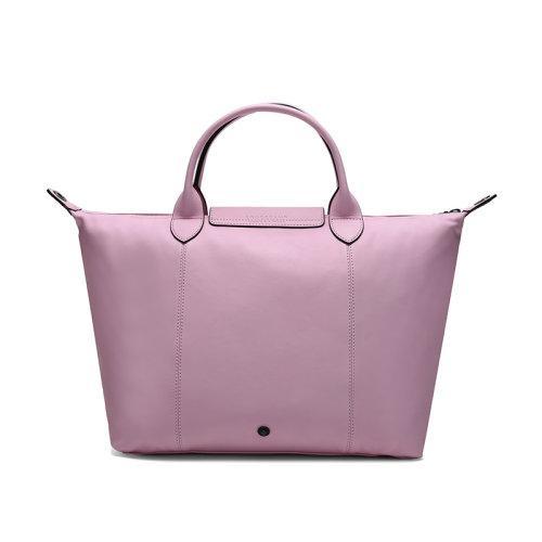 Longchamp/珑骧 女士LEPLIAGECUIR系列羊皮中号短柄可折叠手提单肩包 1515 757 商品图12