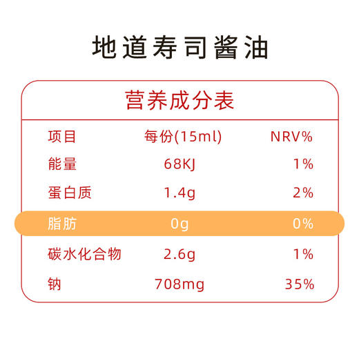 寺冈家寿司刺身酱油 商品图3