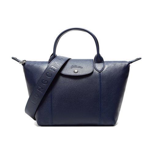 Longchamp/珑骧  女士LE PLIAGE CUIR系列羊皮短柄可折叠手提单肩包饺子包 1512 757 商品图15