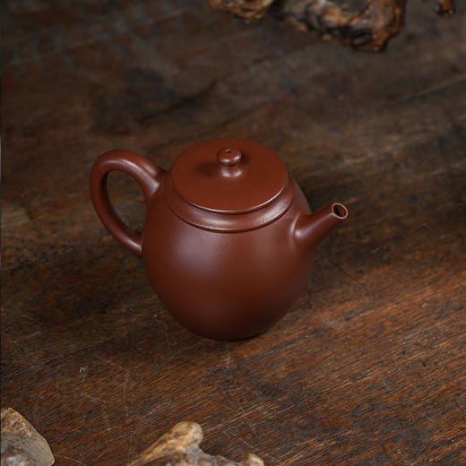 龙德堂陶艺 汤宣武《十二月花神·水佩风裳（六月荷花）》原矿紫泥 220cc 商品图2