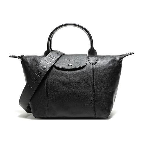 Longchamp/珑骧  女士LE PLIAGE CUIR系列羊皮短柄可折叠手提单肩包饺子包 1512 757 商品图10