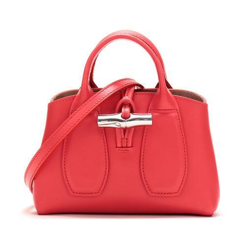 Longchamp/珑骧 士ROSEAU系列特小号皮质手提单肩斜挎包10057HSC 商品图0