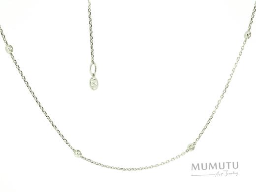 18K金 泡泡钻石项链 商品图2