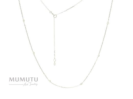 18K金 泡泡钻石项链 商品图3