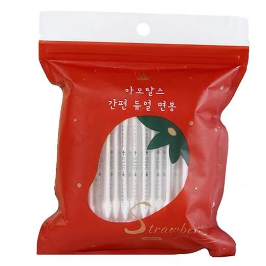 【YZ】尔木萄棉签掏耳家用化装棉花棒100/支袋一次性清洁棉棒 商品图0