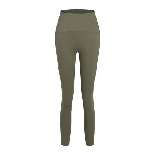 【高弹塑形】脚口LOGO印花运动休闲九分裤--腰高13cm 商品图6