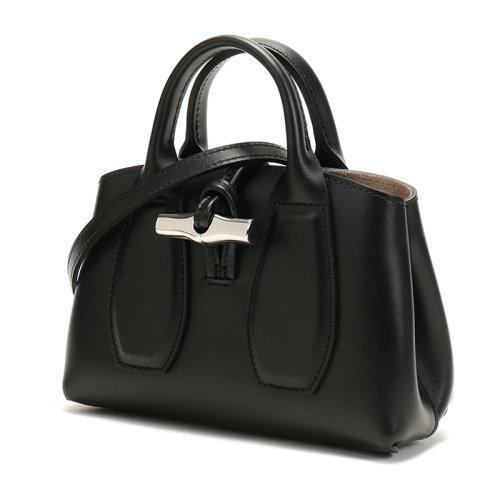 Longchamp/珑骧 士ROSEAU系列特小号皮质手提单肩斜挎包10057HSC 商品图6