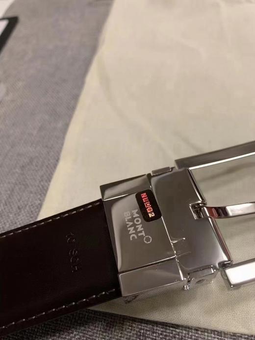 万宝家Montblanc男士商务多功能腰带，可旋转腰带，货号111080. 商品图3