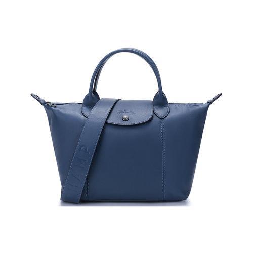 Longchamp/珑骧  女士LE PLIAGE CUIR系列羊皮短柄可折叠手提单肩包饺子包 1512 757 商品图50