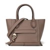 Longchamp/珑骧 女士MAILBOX系列小号牛皮手提单肩斜挎包褐10103HTA 商品缩略图0