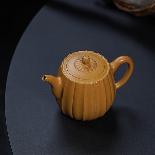 龙德堂陶艺 汤宣武《锦团花簇》原矿黄金段 280 cc 商品图3