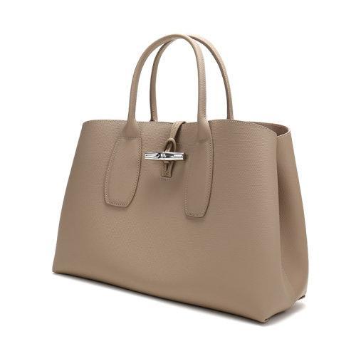 Longchamp/珑骧  女士ROSEAU系列大号牛皮手提包 10059 HPN 商品图1