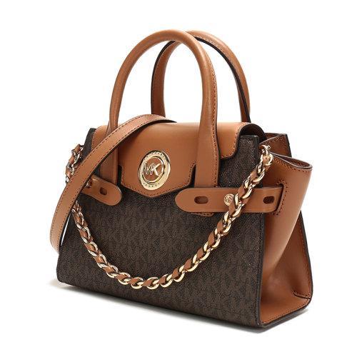 Michael Kors/迈克·科尔斯 MK女包 CARMEN系列人造革/皮革手提单肩斜挎包 30T0GNMM0B 商品图6