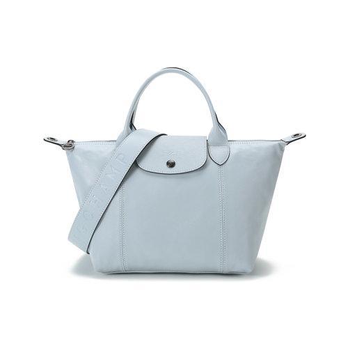 Longchamp/珑骧  女士LE PLIAGE CUIR系列羊皮短柄可折叠手提单肩包饺子包 1512 757 商品图35