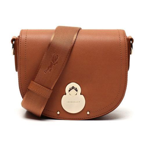 Longchamp/珑骧 女士CAVALCADE系列牛皮单肩斜挎包/邮差包 1395 HNA 商品图5