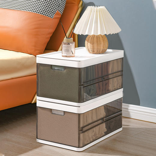 【优质PP材质】衣服裤子收纳盒分格衣物卧室折叠抽屉收纳箱牛仔裤分隔收纳整理箱-W仓 商品图3