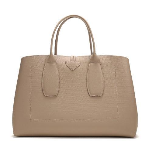 Longchamp/珑骧  女士ROSEAU系列大号牛皮手提包 10059 HPN 商品图2