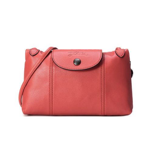 【国内现货】Longchamp/珑骧 女士LEPLIAGECUIR系列羊皮单肩斜挎包 1061 757 商品图30