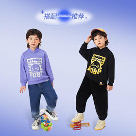 B.Duck小黄鸭童装春秋带帽卫衣120-160 BF3308042