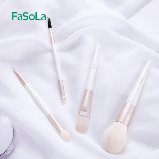 FaSoLa化妆刷套装初学者全套好看少女眼影散粉眉刷化妆工具收纳包 商品图5