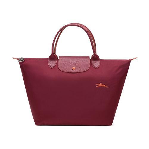 Longchamp/珑骧  女士LEPLIAGECLUB系列中号织物短柄可折叠手提包饺子包1623619 商品图5