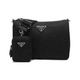 PRADA/普拉达 男士织物单肩斜挎包带小包 2VH113 2DMH