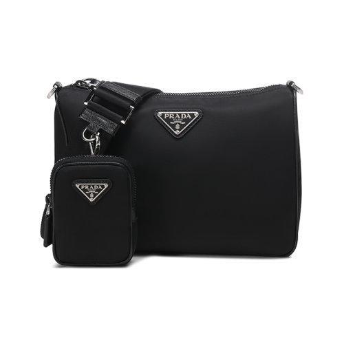 PRADA/普拉达 男士织物单肩斜挎包带小包 2VH113 2DMH 商品图0