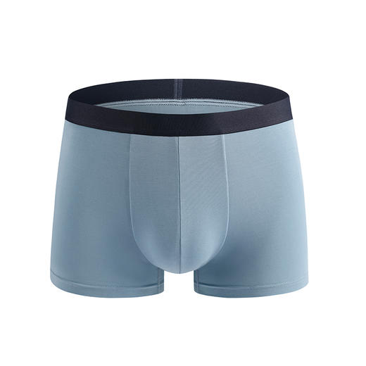 【男士莫代尔撞色】风格男士内裤日文包装莫代尔平角内裤男人内衣男生纯色 商品图4