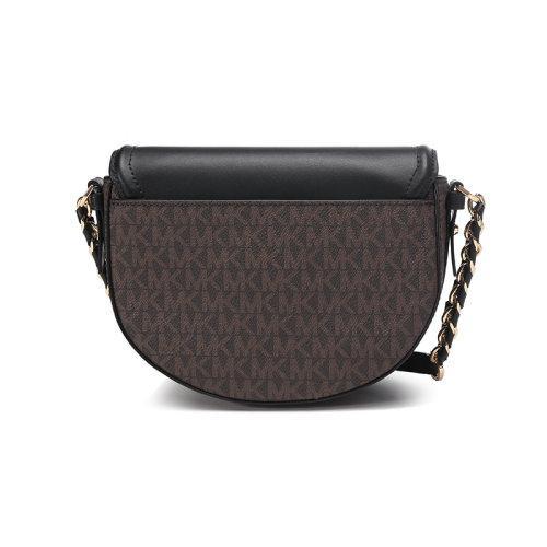 Michael Kors/迈克·科尔斯 2021款 MK女包 涂层帆布/配皮单肩斜挎包 32T0GT9C6B 商品图1