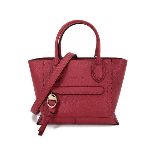 Longchamp/珑骧 女士MAILBOX系列小号牛皮手提单肩斜挎包褐10103HTA 商品图30