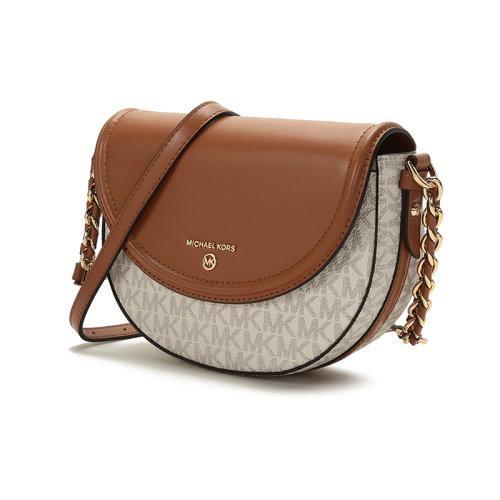 Michael Kors/迈克·科尔斯 2021款 MK女包 涂层帆布/配皮单肩斜挎包 32T0GT9C6B 商品图6