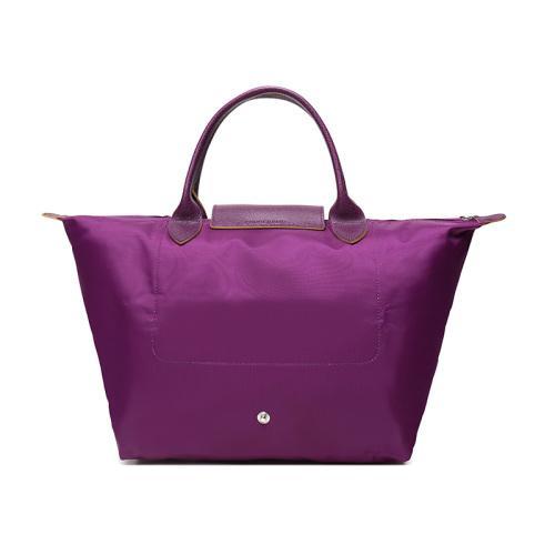 Longchamp/珑骧  女士LEPLIAGECLUB系列中号织物短柄可折叠手提包饺子包1623619 商品图2