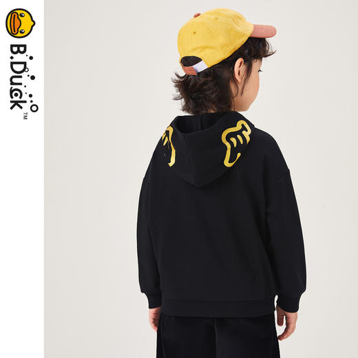 B.Duck小黄鸭童装春秋带帽卫衣120-160 BF3308042 商品图3
