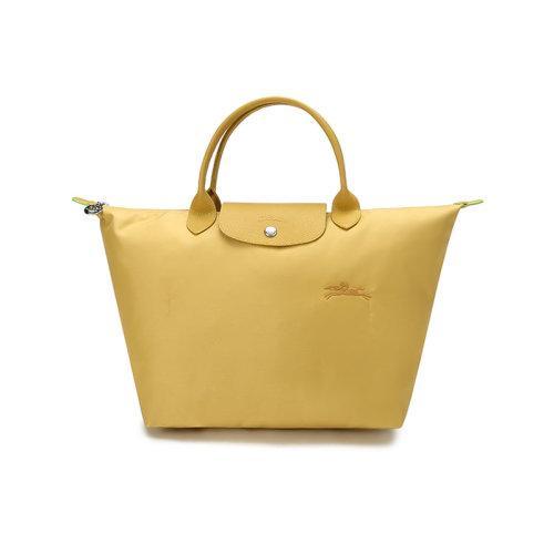 Longchamp/珑骧 2021款 女士LE PLIAGE GREEN系列中号织物短柄可折叠手提包饺子包 1623 919 商品图20