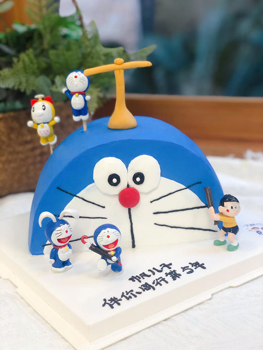 哆啦A梦奶油蛋糕 下单前请仔细阅读商品详情 商品图0