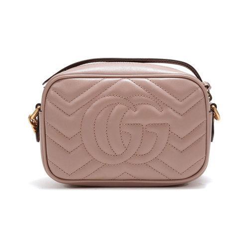 GUCCI/古驰 女士GG MARMONT系列牛皮迷你单肩斜挎包 448065 DTD1T 商品图7