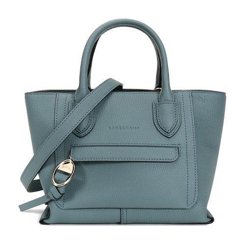 Longchamp/珑骧 女士MAILBOX系列小号牛皮手提单肩斜挎包褐10103HTA 商品图15