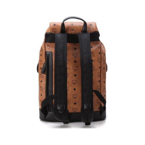 MCM【22春夏新款】 男士人造革/牛皮革Brandenburg Visetos手提双肩包背包老花图案中号 MMKCSBG02 商品图6