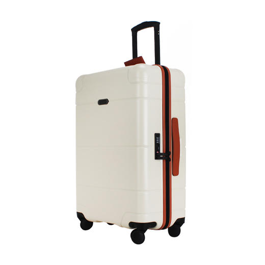 瑞典大牌皮框皮把手商务质感旅行箱19/24/28寸男女拉杆箱9675 商品图0