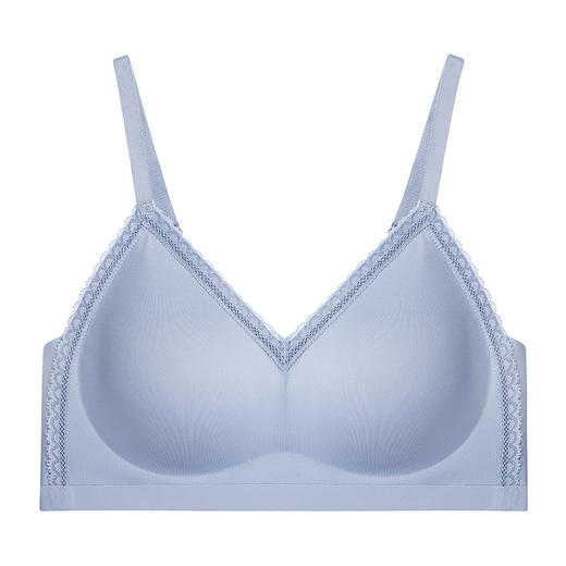 爱帝女士无痕无钢圈月牙边开扣文胸 商品图1